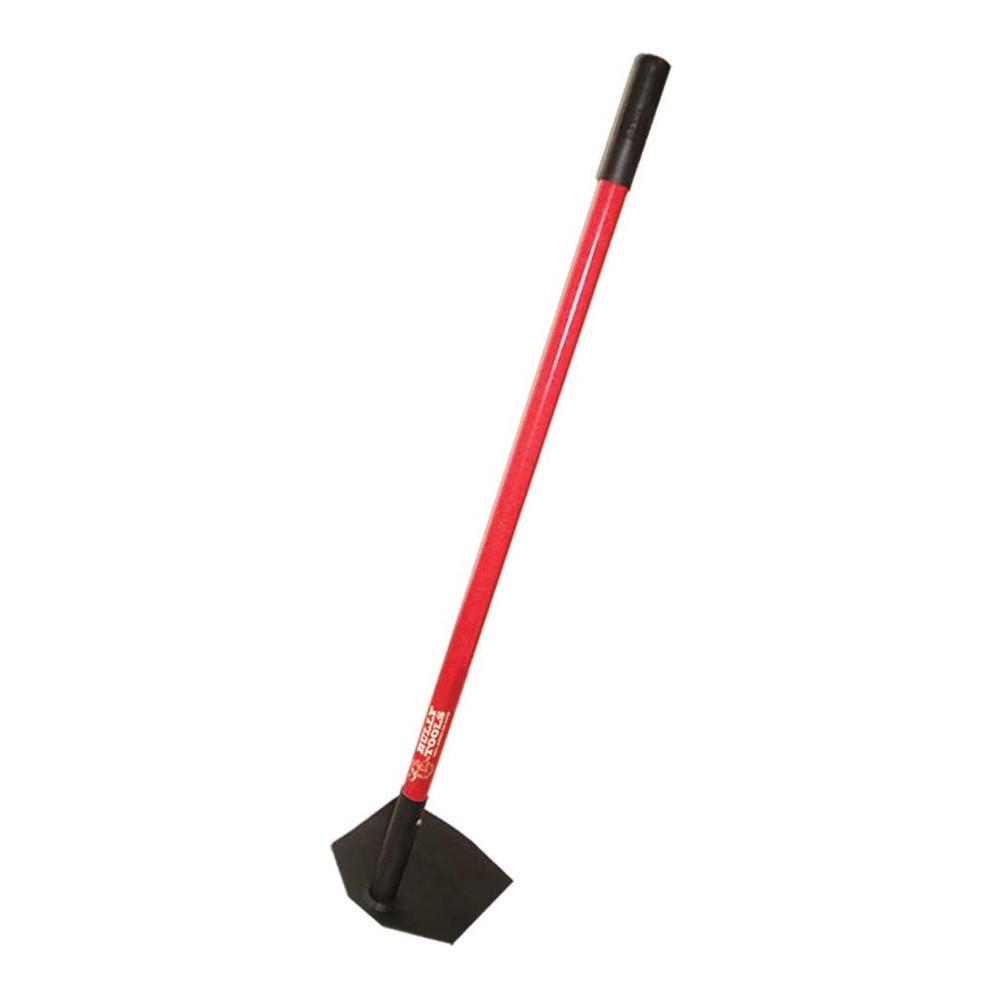 BULLY TOOLS 8 inch Field Hoe with Fiberglass Handle